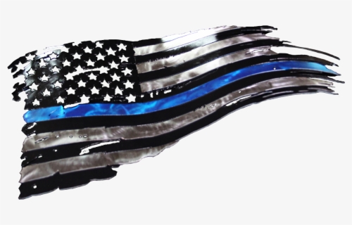 Police Line Flag Clipart Lives Matter - Thin Blue Line Flag Png , Free 