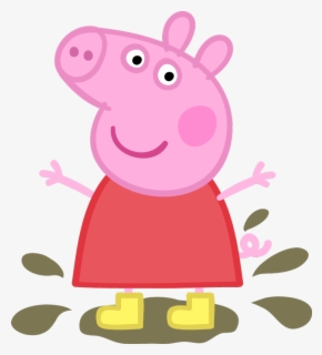 Peppa Pig Playing Ball , Free Transparent Clipart - ClipartKey