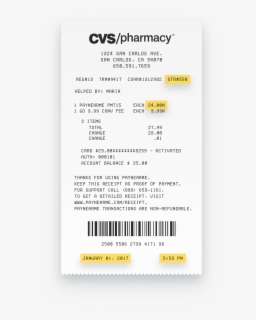 Transparent Receipt Png - Cvs Logo , Free Transparent Clipart - ClipartKey