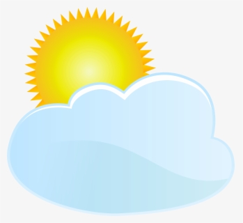 Sun Clipart Weather - Sun And Rain Cloud , Free Transparent Clipart ...