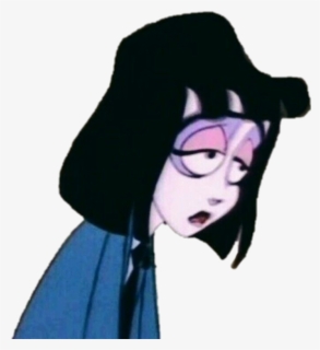 Aesthetic Popular Female Cartoon Characters With Black Hair