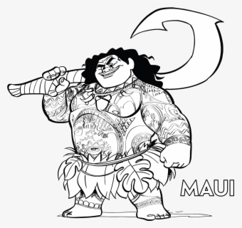 Free Moana Black And White Clip Art With No Background Clipartkey