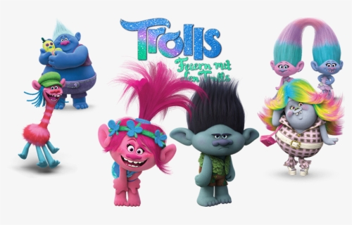 Transparent Trolls Movie Characters Png - Trolls Holiday Trolls , Free ...