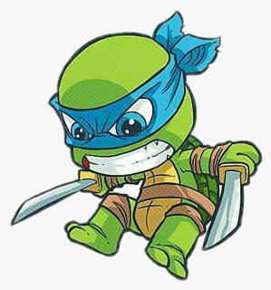 Chibi Mikey Michelangelo Ninja Turtle Drawing Free Transparent Clipart Clipartkey