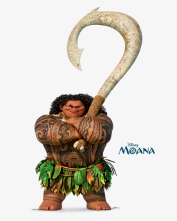 Clip Art Moana Desenhos - Moana Maui Hook Color Page , Free Transparent