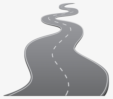 Transparent Curved Road Png - Transparent Winding Road , Free 