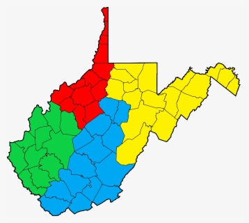 Blank Picture Of The West Region Clipart , Png Download - West Virginia ...