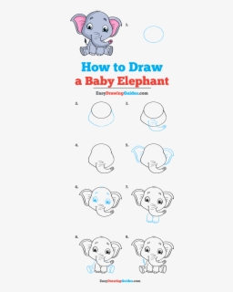 How To Draw Baby Elephant - Fortnite Drawing Easy Step By Step , Free ...