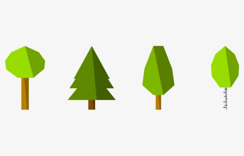 Flat Tree Clipart Png Transparent Png , Png Download - Flat Png Images ...