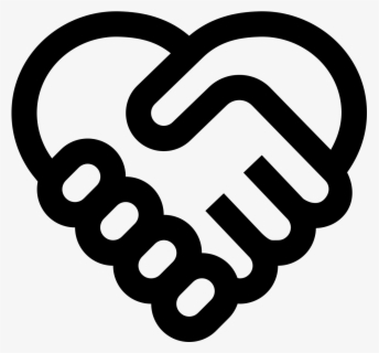 Transparent Respect Png - Shaking Hands Heart Icon , Free Transparent ...