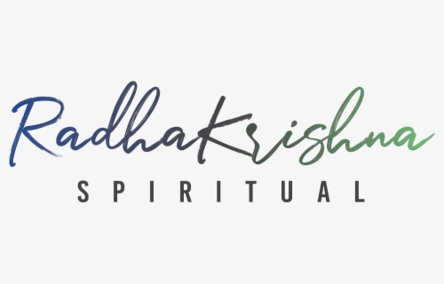 Radha Krishna Spiritual - Calligraphy , Free Transparent Clipart ...