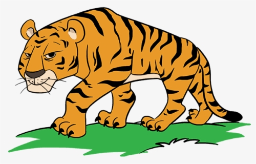 Cute Tiger Drawing Easy Free Transparent Clipart ClipartKey
