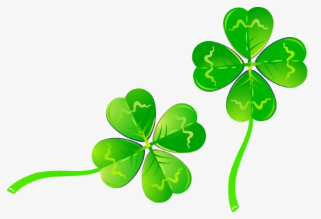 Transparent Four Leaf Clover Clipart - Four Leaf Clover Lucky ...