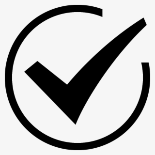 Clip Art Ppt Check Mark - Transparent Background Icon Check Mark Red ...