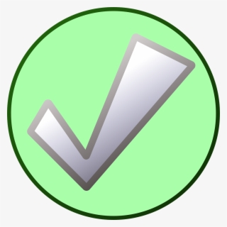 Circle Check Mark Vector , Free Transparent Clipart - ClipartKey