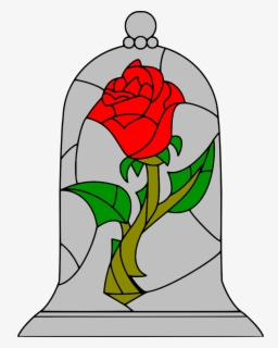 Beauty And The Beast Rose Svg Free Transparent Clipart Clipartkey