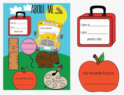 Free All About Me Clip Art with No Background - ClipartKey