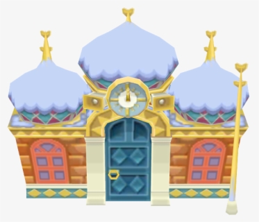 Transparent Town Hall Png - Animal Crossing New Leaf Office , Free