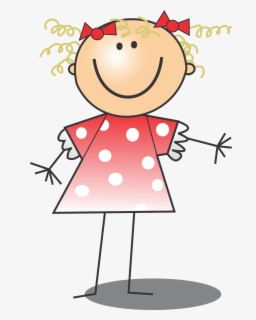 Clipart Happy Woman Transparent - Happy Blond Girl Cartoon , Free ...