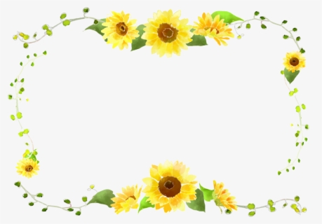 Download Free Sunflower Border Clip Art With No Background Clipartkey