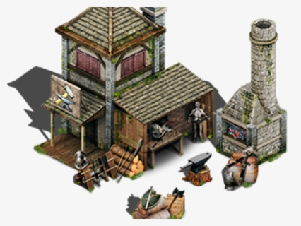 Transparent Medieval Cross Clipart - Blacksmith Forge Isometric , Free ...