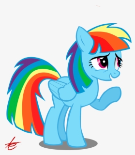 Pony Clipart Rainbow Dash - My Little Pony Mermaid Rainbow Dash , Free ...