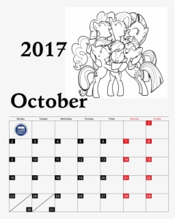Coloring Pages Calendar 2017 For Kids - My Little Pony Coloring Sheets ...