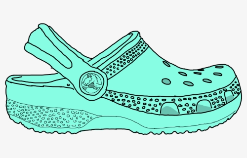 Croc Interesting Art Fashion Doodle Crocs Drawing Bad - Slip-on Shoe ...