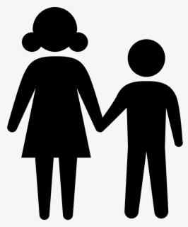 Little Boy And Girl Holding Hands Silhouette Boy And Girl Silhouette Png Free Transparent Clipart Clipartkey