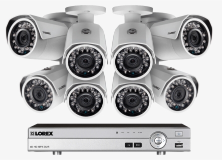 Transparent Security System Clipart - Transparent Background Cctv ...