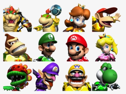 Transparent Mario Clipart - Mario Strikers Charged Teams , Free ...