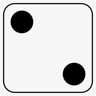 dice clipart number dice face 2 png free transparent