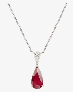 michael kors red heart necklace