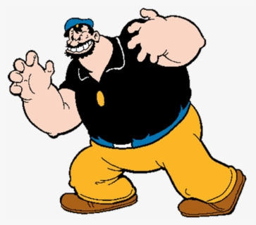 Bluto Popeye Clipart , Png Download