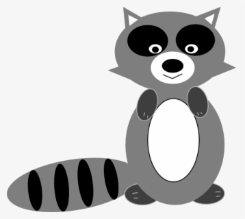 Raccoon Clip Art At Vector - Clip Art , Free Transparent Clipart