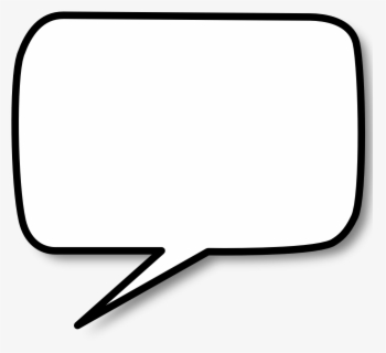 Clip Art Blank Speech Bubble - Call Out Transparent Background , Free ...