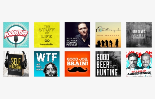 Great Examples Podcast Artwork - Podcast Thumbnails , Free Transparent ...