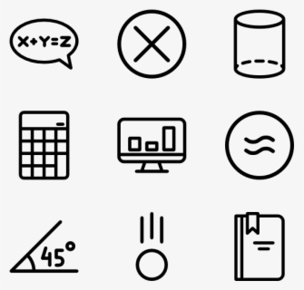 Math Symbols - Algorithm Icon , Free Transparent Clipart - ClipartKey