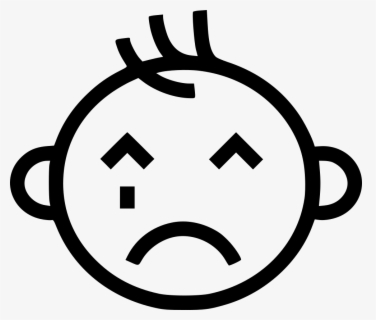 Crying Baby - Baby Boy Icon Png Transparent , Free Transparent Clipart ...