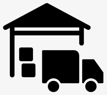 Warehouse Clipart Black And White - Clip Art Warehouse Png , Free