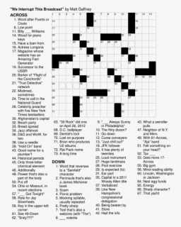 Clip Art Fill In Crossword Puzzles - Printable Crossword Puzzles , Free ...