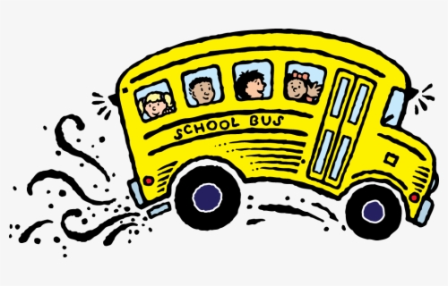 Free School Bus Black And White Clip Art with No Background - ClipartKey