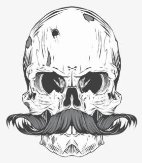 Premium Beard Oil Skull - Skull Beard Png , Free Transparent Clipart ...