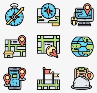 Maps And Navigation - Smart Farm Icon , Free Transparent Clipart ...