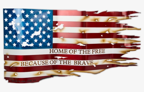 Home Of The Free Because Of The Brave American Flag Home Of The Brave Free Free Transparent Clipart Clipartkey