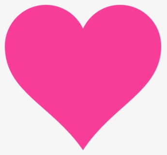 Hot - Pink - Heart - Clipart - Heart Clipart Png , Free Transparent ...