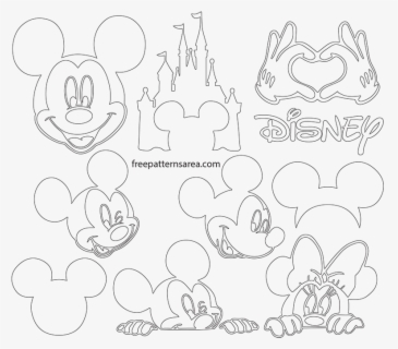 Printable Mickey Mouse Logo Free Transparent Clipart Clipartkey