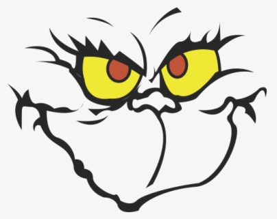 grinch face  grinch coloring pages  free transparent