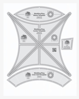 Printable Wedding Ring Quilt Pattern , Free Transparent Clipart ...