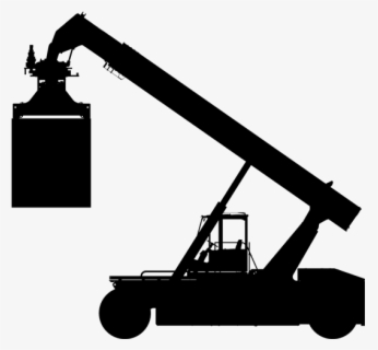 Forklift Reach Stacker Icon , Free Transparent Clipart - ClipartKey